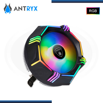 ANTRYX MIRAGE 210 RGB RAINBOW BLACK REFRIGERACION AIRE AMD/INTEL (PN:ACC-210R)