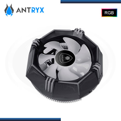 ANTRYX MIRAGE 210 RGB RAINBOW BLACK REFRIGERACION AIRE AMD/INTEL (PN:ACC-210R)