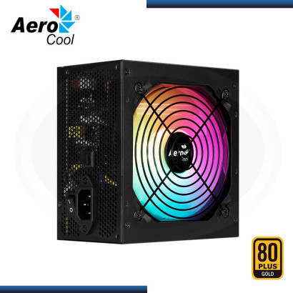 FUENTE AEROCOOL DORADO 850W RGB 80 PLUS GOLD (PN:4710562759761)