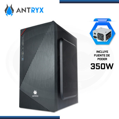 CASE ANTRYX ELEGANT 640 CON FUENTE 350W USB 3.0/USB 2.0 (PN:AC-E640-350CP)