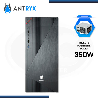 CASE ANTRYX ELEGANT 640 CON FUENTE 350W USB 3.0/USB 2.0 (PN:AC-E640-350CP)