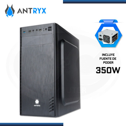 CASE ANTRYX ELEGANT 620 CON FUENTE 350W USB 3.0/USB 2.0 (PN:AC-E620-350CP)