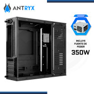 CASE ANTRYX XS-110 MICRO SLIM XTREME BLACK CON FUENTE 350W USB 3.0/USB 2.0