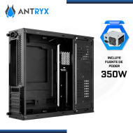 CASE ANTRYX XS-120 MICRO SLIM XTREME BLACK CON FUENTE 350W USB 3.0/USB 2.0