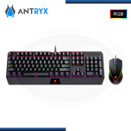 KIT ANTRYX GC-5100 TECLADO MECANICO SWITCH RED + MOUSE RGB (PN:AGC-5100KRE-SP)