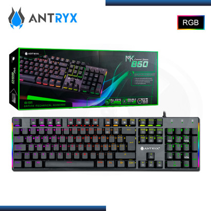 TECLADO ANTRYX MK850 MECANICO SWITCH BLUE (PN:AMK-CS850KBL-SP)
