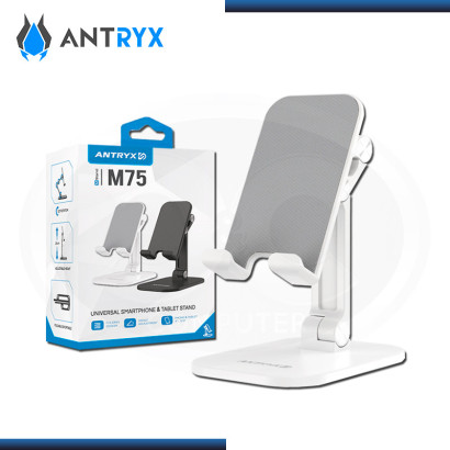 ANTRYX M STAND M75 WHITE SOPORTE MOVIL  ALUMINIO (PN:ADS-M75W)
