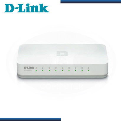 SWITCH D-LINK DGS-1008A 8 PUERTOS 10/100/1000 Mbps