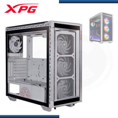 CASE XPG BATTLECRUISER WHITE SIN FUENTE VIDRIO TEMPLADO USB-C/USB 3.0 (PN:75260030)