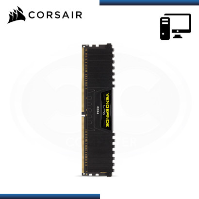 MEMORIA 8GB DDR4 CORSAIR VENGEANCE LPX BLACK BUS 3600MHz COMP AMD (PN:CMK8GX4M1Z3600C18)