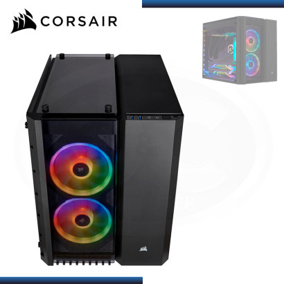 CASE CORSAIR CRYSTAL 280X RGB SIN FUENTE VIDRIO TEMPLADO BLACK USB 3.0 (PN:CC-9011135-WW)