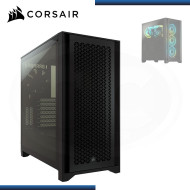 CASE CORSAIR 4000D AIRFLOW BLACK SIN FUENTE VIDRIO TEMPLADO USB 3.1/USB 3.0 (PN:CC-9011200-WW)