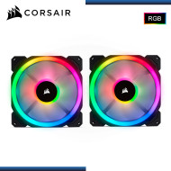 CORSAIR LL140 RGB LED PACKx2 140MM COOLER PARA CASE (PN:CO-9050074-WW)