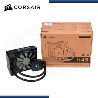 CORSAIR H45 BLACK REFRIGERACION LIQUIDO AMD/INTEL (PN:CW9060028-WW)