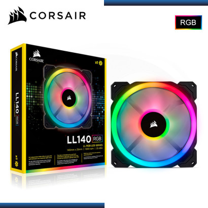 CORSAIR LL140 RGB LED 140MM COOLER PARA CASE (PN:CO-9050073-WW)