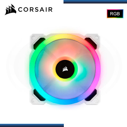 CORSAIR LL120 WHITE RGB LED 120MM COOLER PARA CASE (PN:CO-9050091-WW)