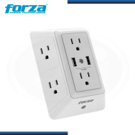 FORZA FWT-6201USB TOMA CORRIENTE DE PARED CON LUZ NOCTURNA