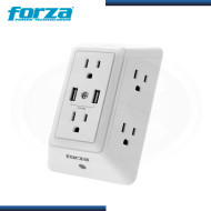 FORZA FWT-6201USB TOMA CORRIENTE DE PARED CON LUZ NOCTURNA