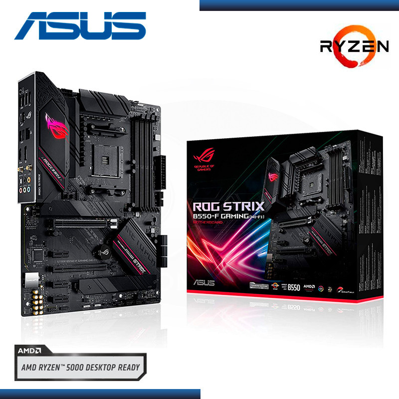 PLACA ASUS ROG STRIX B550-F GAMING (WI-FI) AMD RYZEN DDR4 AM4 (PN:90MB14F0-MVAAY0)
