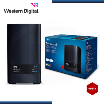 ALMACENAMIENTO NAS WD MY CLOUD EX2 ULTRA 2 BAHIAS (PN:WDBVBZ0000NCH-00)