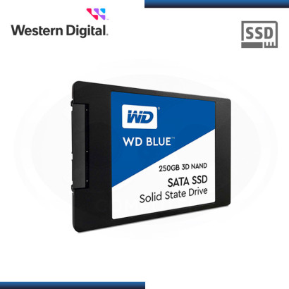 SSD 250GB WD BLUE SATA3 2.5" (PN:WDS250G2B0A-00SM50)