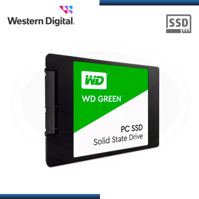 SSD 480GB WD GREEN SATA3 2.5" (PN:WDS480G2G0A-00JH30)
