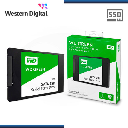 SSD 1TB WD GREEN SATA3 2.5" (PN:WDS100T2G0A)