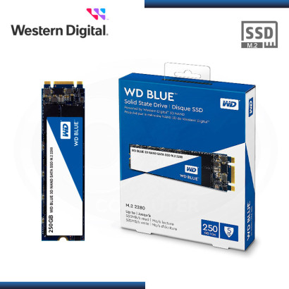 SSD 250GB WD BLUE M.2 2280 PCIE (PN:WDS250G2B0B)