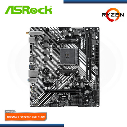 PLACA ASROCK A320M/ac AMD RYZEN DDR4 AM4 (PN:90-MXBCJ0-A0UAYZ)