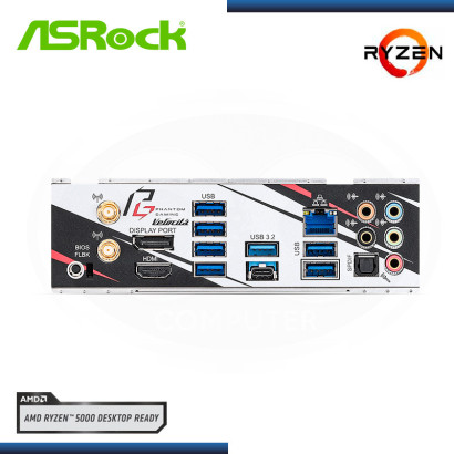 PLACA ASROCK X570 PG VELOCITA AMD RYZEN DDR4 (PN:90-MXBER0-A0UAYZ)