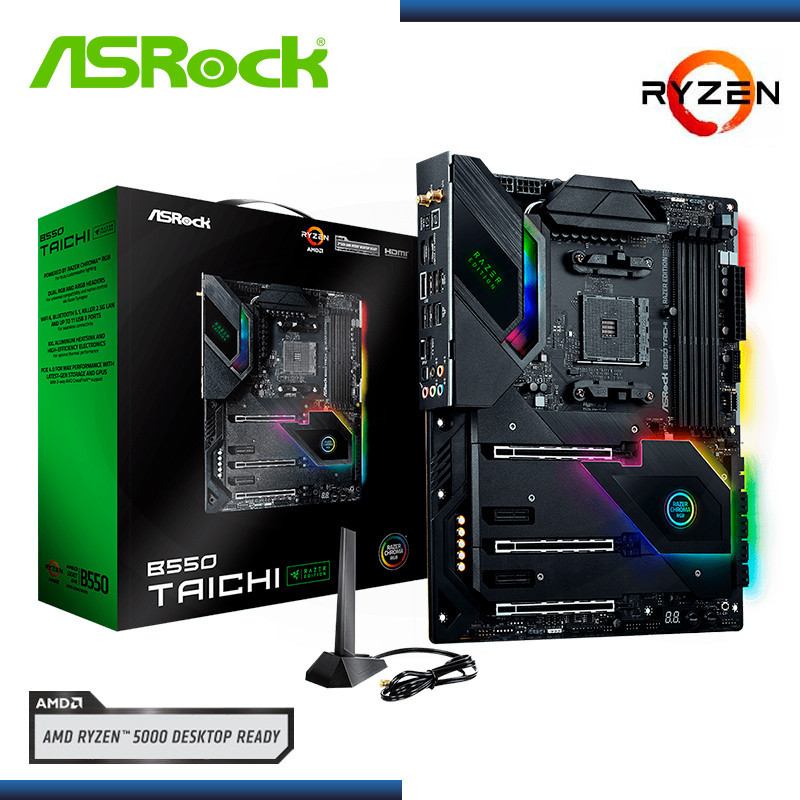 Asrock b550 taichi razer edition обзор