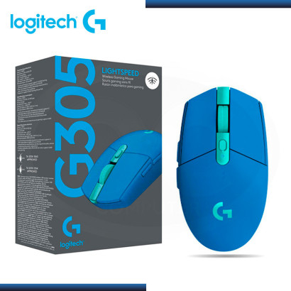 MOUSE LOGITECH G G305 LIGHTSPEED WIRELESS BLUE USB (PN:910-006012)