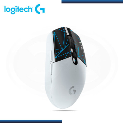 MOUSE LOGITECH G G305 LIGHTSPEED K/DA WIRELESS WHITE BLACK EDICION LIMITADA (PN:910-006052)