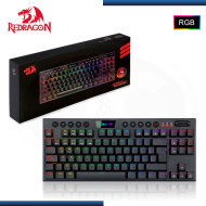 TECLADO REDRAGON HORUS TKL SWITCH RED BLACK WIRELESS ESPAÑOL (PN:K621-RGB-SP)