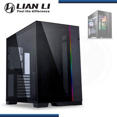 CASE LIAN LI 011 DYNAMIC EVO BLACK SIN FUENTE VIDRIO TEMPLADO USB 3.1/USB 3.0 (PN:011DEX)