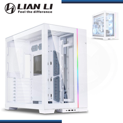 CASE LIAN LI 011 DYNAMIC EVO WHITE SIN FUENTE VIDRIO TEMPLADO USB 3.1/USB 3.0 (PN:011DEW)