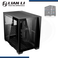 CASE LIAN LI DYNAMIC PC-011 MINI BLACK SIN FUENTE VIDRIO TEMPLADO USB 3.1/USB 3.0 (PN:011DMINI-X)