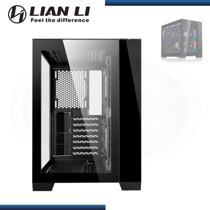 CASE LIAN LI DYNAMIC PC-011 MINI BLACK SIN FUENTE VIDRIO TEMPLADO USB 3.1/USB 3.0 (PN:011DMINI-X)
