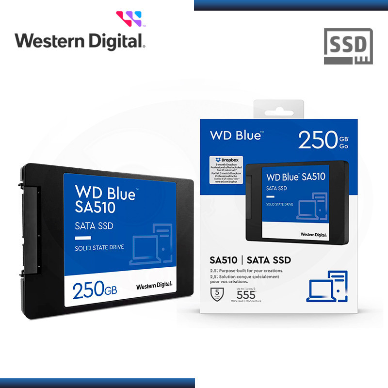 市場 WESTERN SSD SA510 Blue DIGITAL SATA WD
