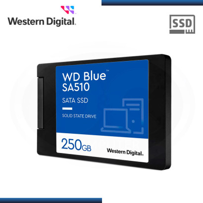 SSD 250GB WESTERN DIGITAL BLUE SA510 SATA 6GB/s  2.5" (PN:WDS250G3B0A)