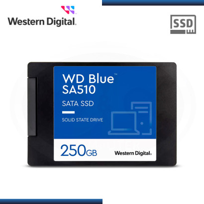 SSD 250GB WESTERN DIGITAL BLUE SA510 SATA 6GB/s  2.5" (PN:WDS250G3B0A)