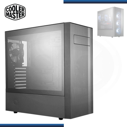 CASE COOLER MASTER MASTERBOX NR600 SIN FUENTE VIDRIO TEMPLADO USB 3.0 (PN:MCB-NR600-KG5N-S00)