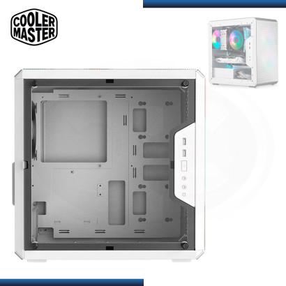 CASE COOLER MASTER MASTERBOX Q300L WHITE MINI TOWER SIN FUENTE USB 3.0 (PN:MCB-Q300L-WANN-S00)