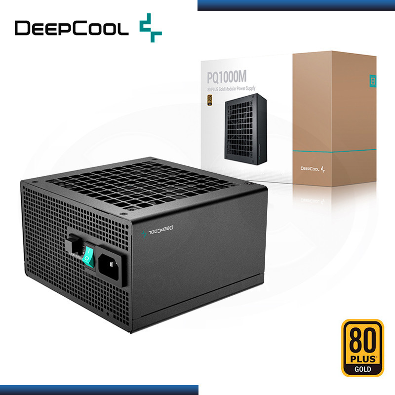 Deepcool PQ1000M PC電源ユニット 1000W 80PLUS Gold R-PQA00M-FA0B-JP