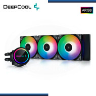 DEEPCOOL GAMMAXX L360 ARGB BLACK REFRIGERACION LIQUIDO AMD/INTEL (PN:DP-H12CF-GL360-ARGB)