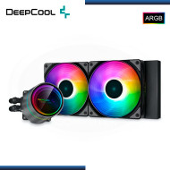 DEEPCOOL CASTLE 240EX ARGB BLACK REFRIGERACION LIQUIDO AMD/INTEL (PN:DP-GS-H12W-CSL240EX-AR)