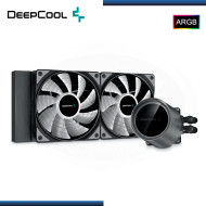 DEEPCOOL CASTLE 240EX ARGB BLACK REFRIGERACION LIQUIDO AMD/INTEL (PN:DP-GS-H12W-CSL240EX-AR)