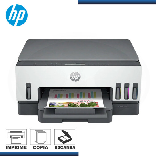 IMPRESORA HP SMART TANK 720 MULTIFUNCIONAL CON SISTEMA CONTINUO (PN:6UU46A-AKY)