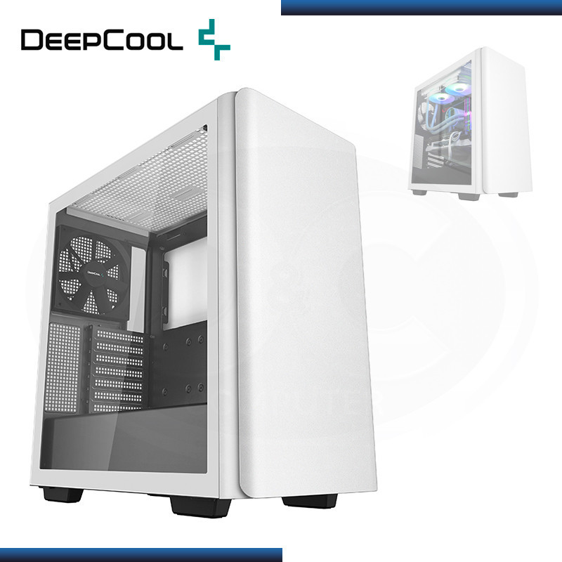 CASE DEEPCOOL CK500 WHITE SIN FUENTE VIDRIO TEMPLADO USB 3.0 (PN:R-CK500-WHNNE2-G-1)
