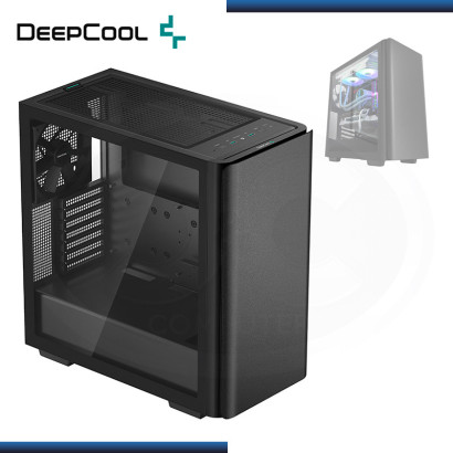 CASE DEEPCOOL CK500 BLACK SIN FUENTE VIDRIO TEMPLADO USB 3.0 (PN:R-CK500-BKNNE2-G-1)